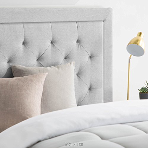 Lucid LUKKREDTSTHB Bordered Upholstered Headboard thumb #3
