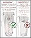 Blendin 32 Ounce Cup with Sip N Seal To Go Lids - Extra Large Replacement Jar Compaible with Nutri Ninja Auto-iQ 1000W and Duo Blenders - Premium Blender Cups Replacement (2 Pack)