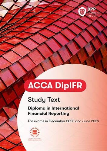 DipIFR Diploma in International Financial Reporting: Study Text Paperback – 15 April 2023