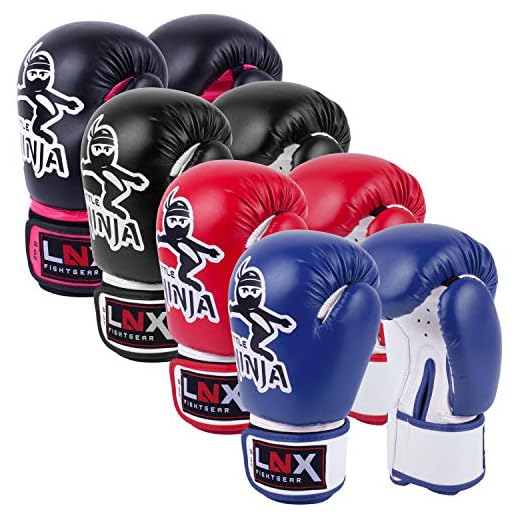 LNX Boxhandschuhe Performance Pro schwarz/pink (007)
