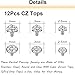 14G 4-20Pcs Surgical Steel Dermal Piercing Jewelry Cubic Zircon Micro Dermal Anchor Tops Titanium Base Dermal Piercing