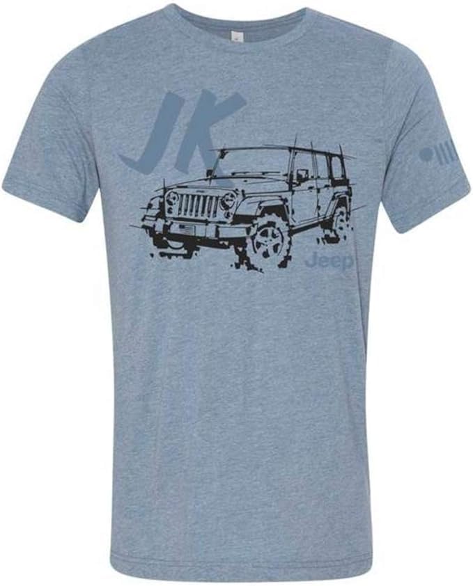 Jeep Wrangler Classic LDD Series Original Artwork Designs Triblend Supersoft T-Shirts