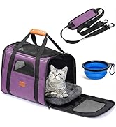 【猫用】キャリー&ベッド等4点セット＋おまけ多数★豪華セット★ Amazon.co.jp: HOVONO 猫 2 匹 キャリー キャスター付き 小型 犬
