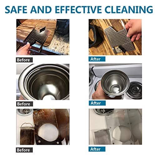 Wash Warrior 18 Tablets(5G/Tabs) Espresso Machine Cleaning Tablet Works On Breville And All Brands Of Espresso Machines, Coffee Maker&Coffee Pot Cleaner And Descaler, Non-Toxic Biodegradable #TOP5