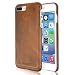 Pierre Cardin iPhone 7 Plus Leather Case Protective Slim Fit Snap On Hard Back Cover for iPhone 7 Plus Brown