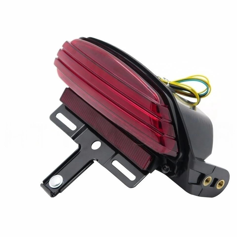 Feu arrière LED moto résistant aux vibrations pour Harley Softail