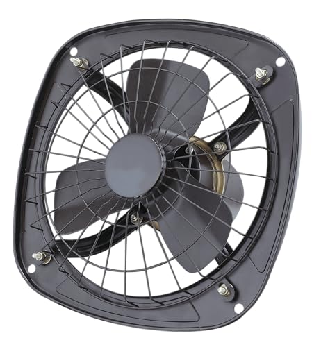 Image of Hesper Extreme 9 Inch 230mm Exhaust Fan | High Speed Kitchen Exhaust Fan | Bathroom Ventilation Fan | Low Noise | Wall /Window Mount | Powerful Air Delivery