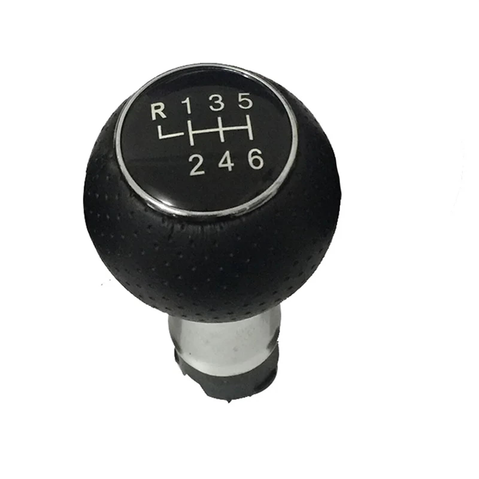 Tkxvcejv R123456 Gear Knob Car Gear Shift Stick Knob For /A3 /S3 8L Black 5 Speed Gear Shift Stick Lever Knob Gaiter Gaitor Boot Cover 12Mm(R123456 Gear Knob)