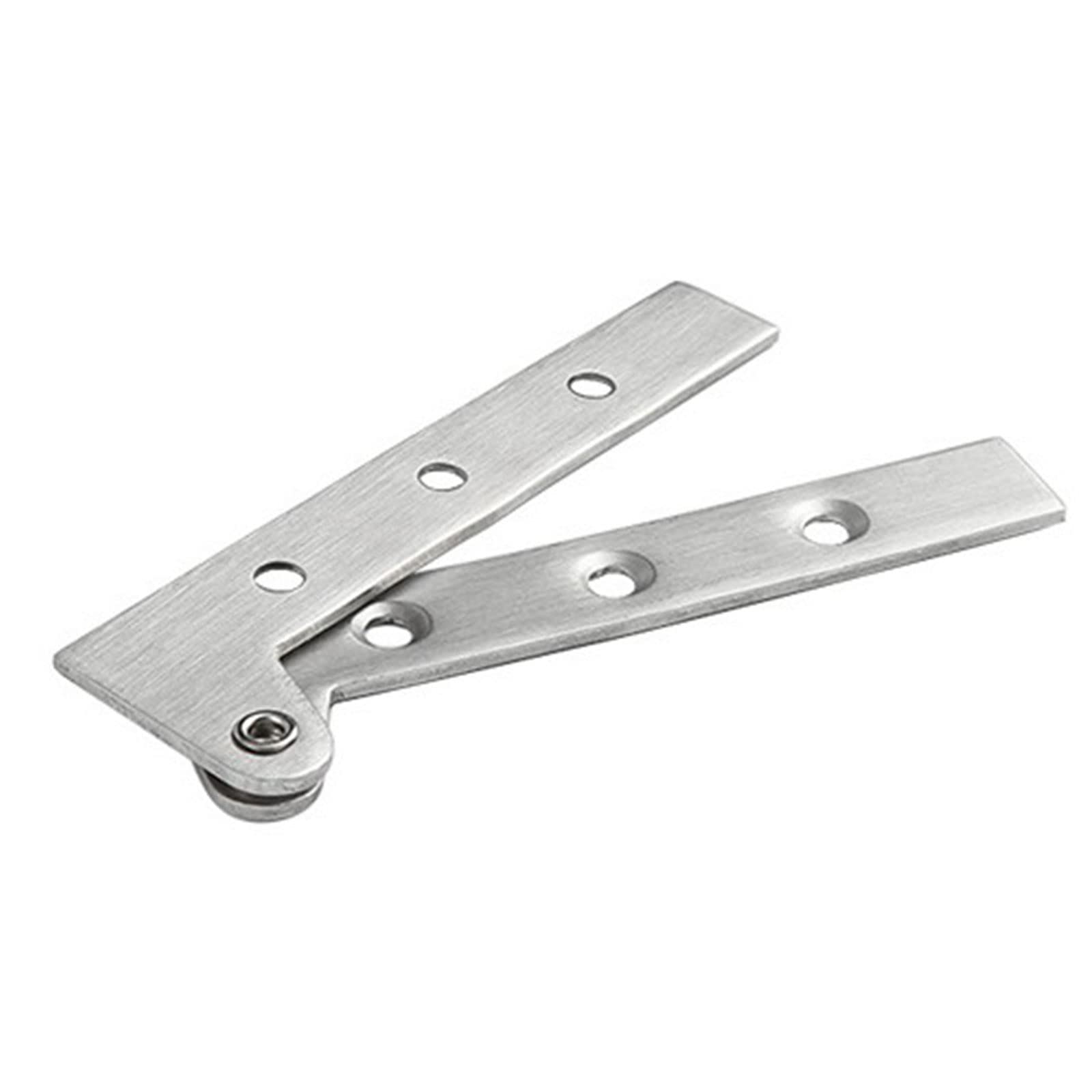 Osniyaw Large Door Shaft, Stainless Steel Chicken Mouth Hinges, Upper And Lower Skies And Ground Shank, 360 Degree Swivel Hinge Door Pivot Point Heavy Duty