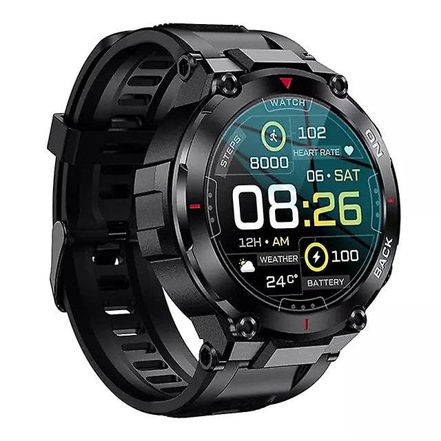Smart Watch K37 GPS Outdoor Sport Fitness Tracker Bracciale Big Battery Super Long Standby Monitoraggio della Salute Smartwatch