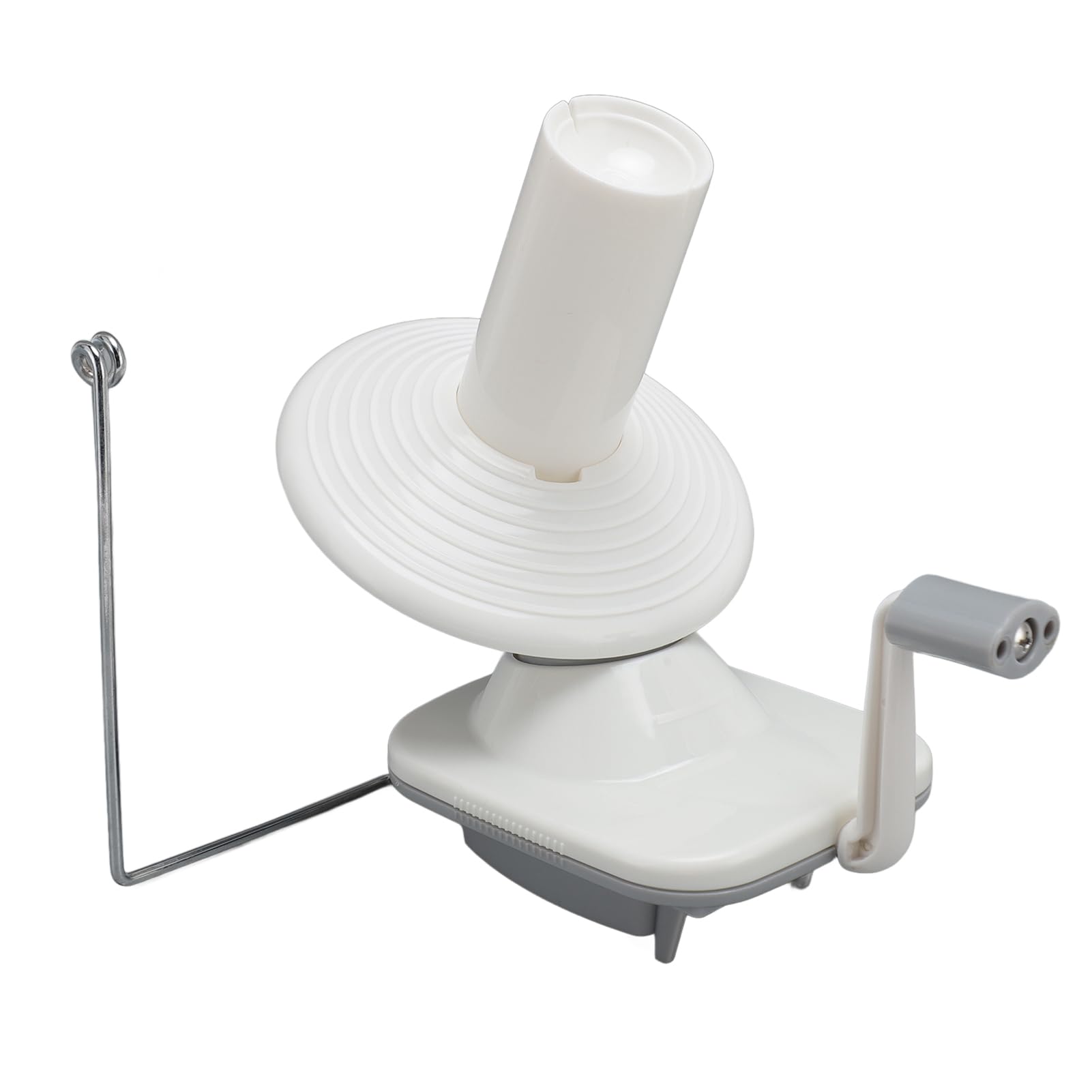 Yarn Winder, Yarn Cake Winder Wool Winder Hand Operated Lightweight Portable Small Yarn Ball Winder with Low Noise Design Yarn Ball Winder for Knitting Enthusiast Crocheting