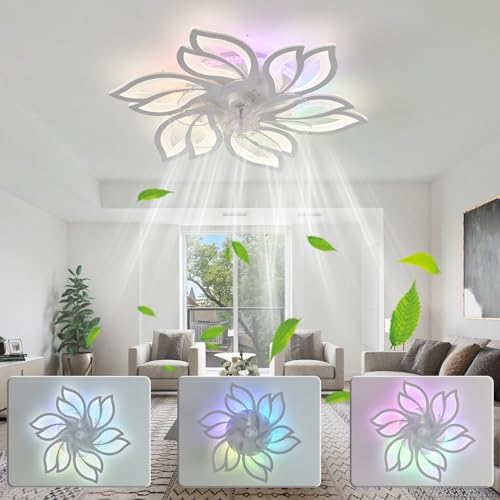 90 cm Lampadario Ventilatore da Soffitto Con Telecomando