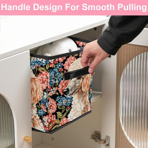 Boîte de rangement caniche pour organiser les vêtements