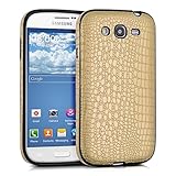 kwmobile Croco-style case for Samsung Galaxy Grand Neo / Duos - TPU Silicone case mobile cover Protective case in gold