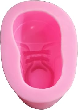 3D Shoe Shaped Silicone Mold Baby Birthday Cupcake Fondant Cake Decorating Tool Clay Chocolate Mold