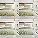 Southshore Fine Living, Inc. Oversized Queen Duvet Cover Set Soft, Stain-Resistant Includes 1 Duvet Cover with Zipper Closure & 2 Pillow Shams Machine Washable Full/Queen Bedding Set, Sage Green
