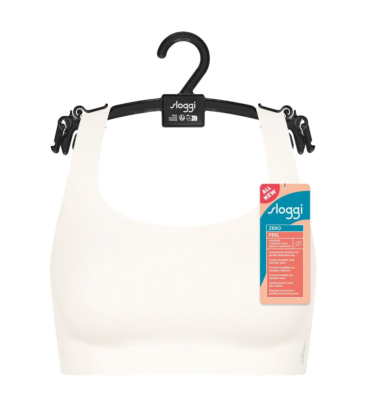 Sloggi Damen Nahtloser BH Zero Feel 2.0 Soft Bra/ohne Bügel/Gepolstert/Verstellbare Träger