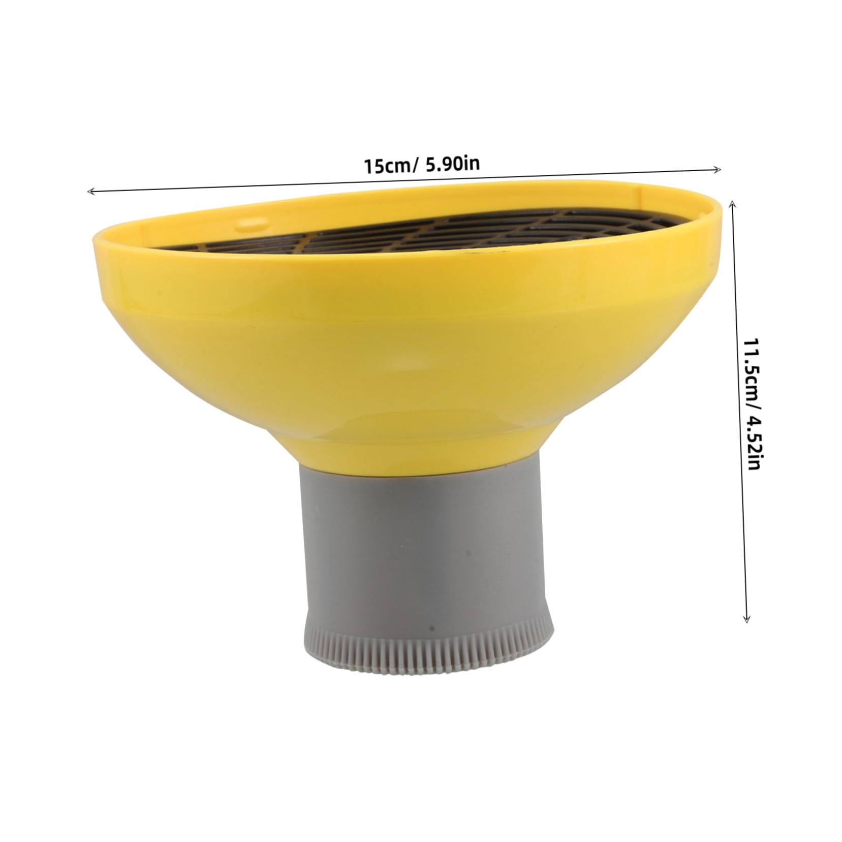 FRCOLOR Universal Hair Diffuser Curly Hair Blow Dryer Attachment Styling Diffuser for Quick Drying