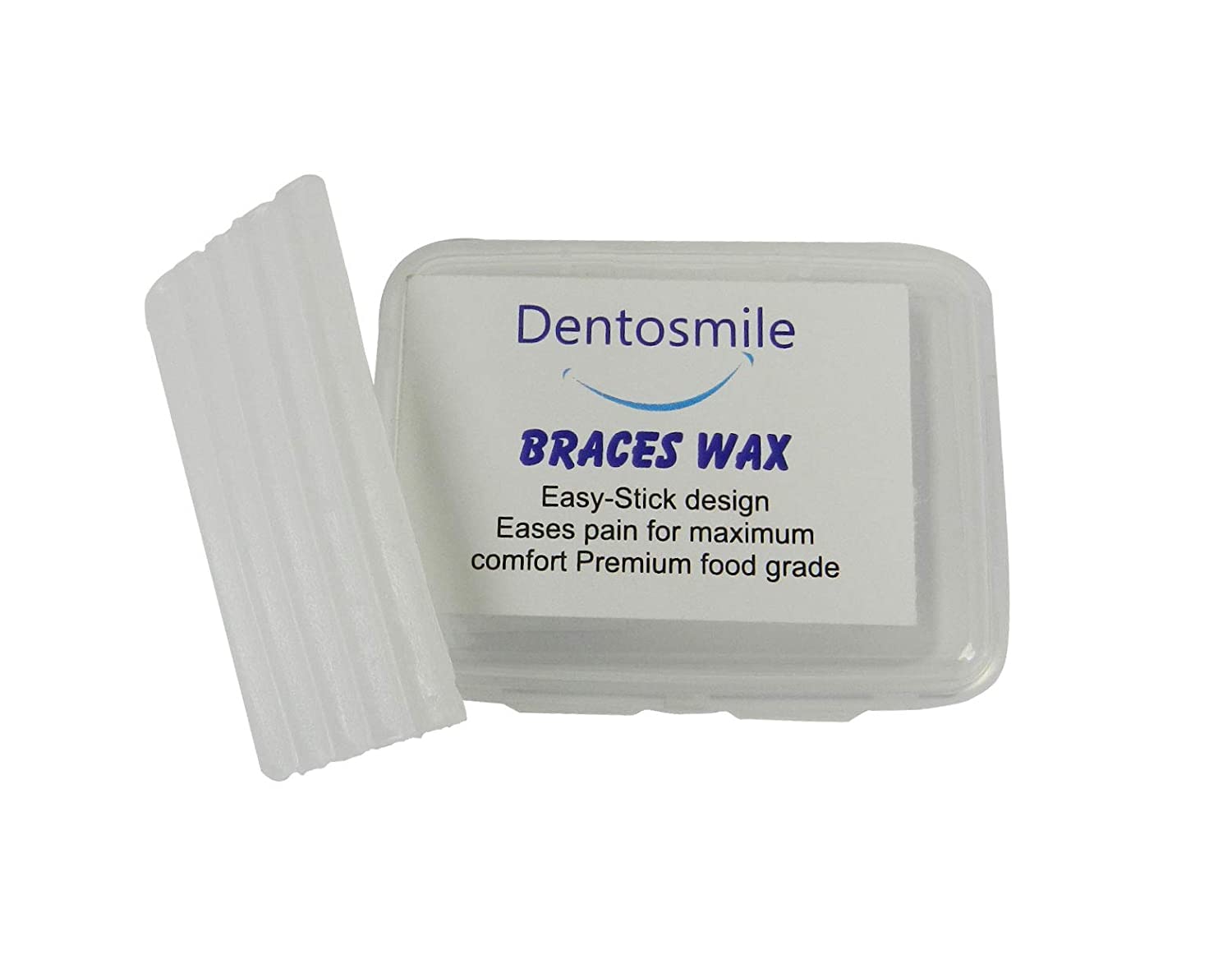 Dentosmile Unisex Adult Orthodontic Wax For Braces/Patient Relief Wax - 5 Strips Per Box/Dental Wax, Pack Of 2 (B08FC2MH6K) Amazon Price History, Amazon Price Tracker