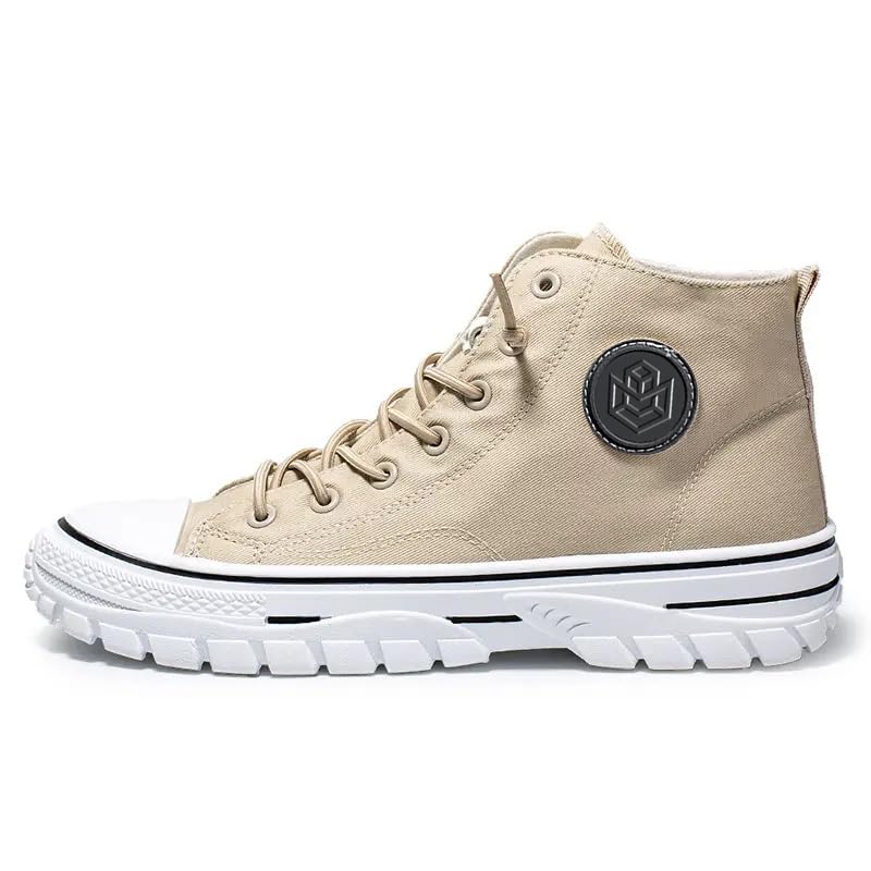STREETLOOK -Canvas Shoes for Mens|Shoes for Mens|Stylish Shoes for Mens|(Colour-Beige,Size-9) (B0CKBPY9R1) Amazon Price History, Amazon Price Tracker