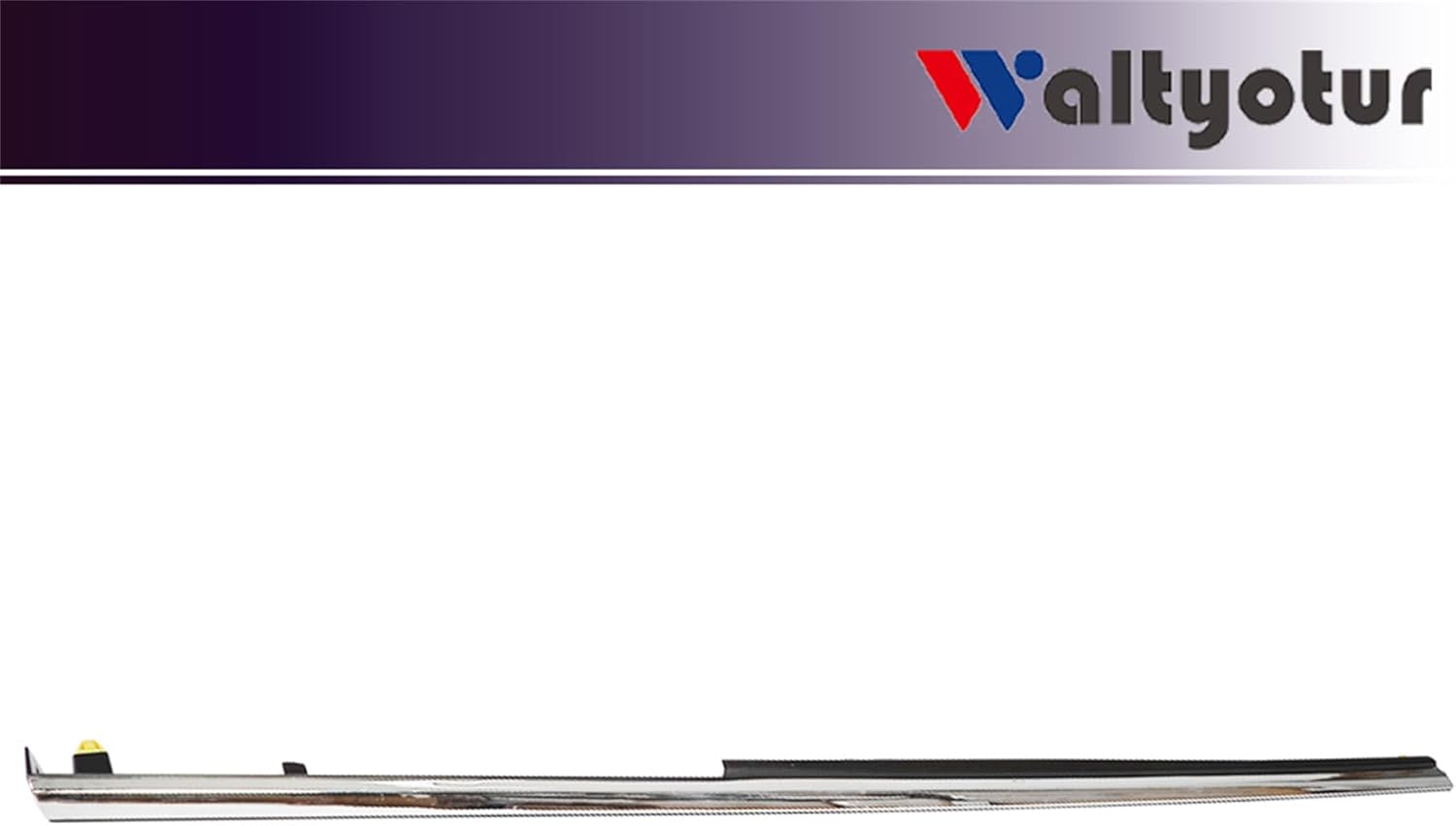 front right passenger side fender garnish chrome molding trim replacemenet for sonata 2011-2014