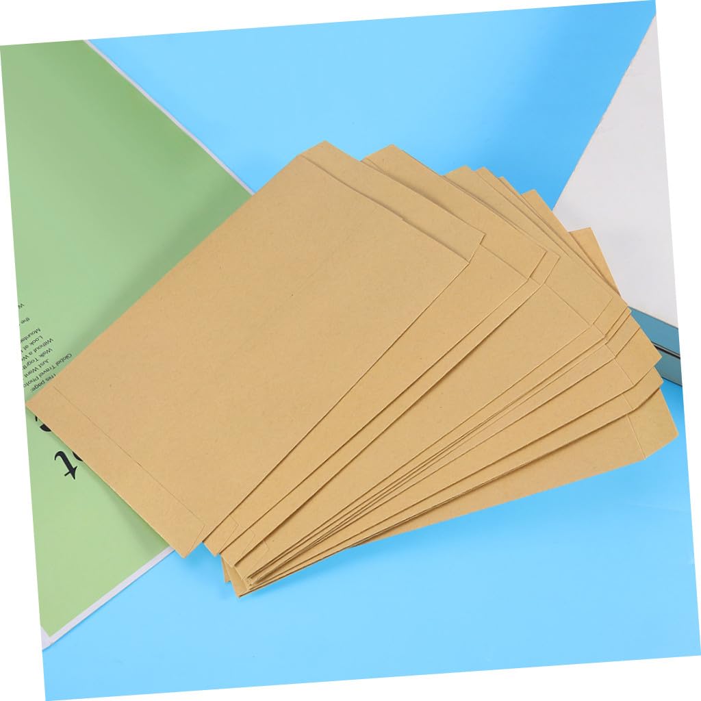 Sobres De Papel Kraft Amarillo Ligeros y Resistentes 200 Unidades Para Todo Tipo De Uso