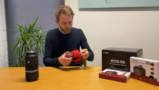 Custodia Silicone EasyCover Per Canon R5/R6 - Protezione Antiurto Mimetico - Foto 6