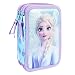 Cerdá - Estuche Plumier Triple con Rotuladores Giotto de Frozen 2 con...