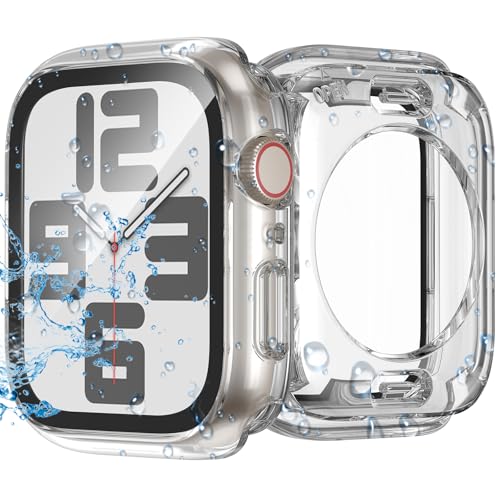 Zswhuinmhsy �h���A�b�v���E�H�b�`�p �P�[�X�Ή� Apple Watch �P�[�X Series 10 46mm iWatch�O��̕ی�J�o�[ �A�b�v���E�H�b�`�h��360°�S�ʕی�P�[�X �����ߗ� �ϏՌ��� ���ȒP�E�� �w��h�~