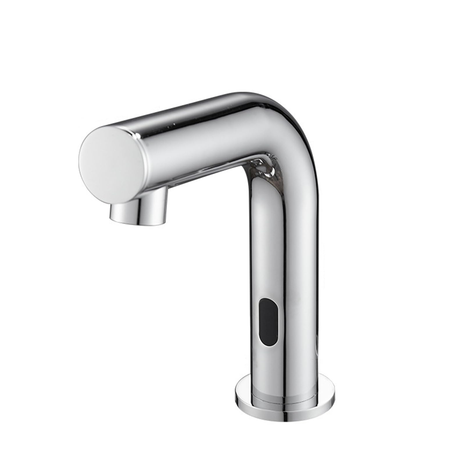 ZYCHSJXA Bathroom Touchless Faucet Sink Taps Mixers Chrome Cold Water Only Tap Battery Powered