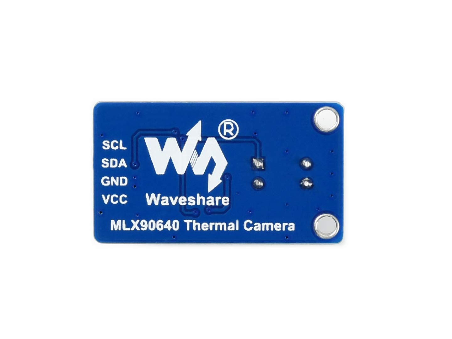 Waveshare MLX90640 Telecamera termica IR Array 32 × 24 pixel,campo visivo 110°,I2C interfaccia,supporta Raspberry Pi in varie applicazioni industriali o di controllo intelligente