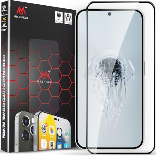 Image of Mr.Shield Top-Notch HD+ Tempered Glass Screen Protector Guard for Nothing Phone 3A Pro, Case Friendly [1 Pack]