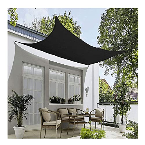 Voile d'ombrage rectangulaire contre les rayons du soleil et tissu anti-UV extérieur