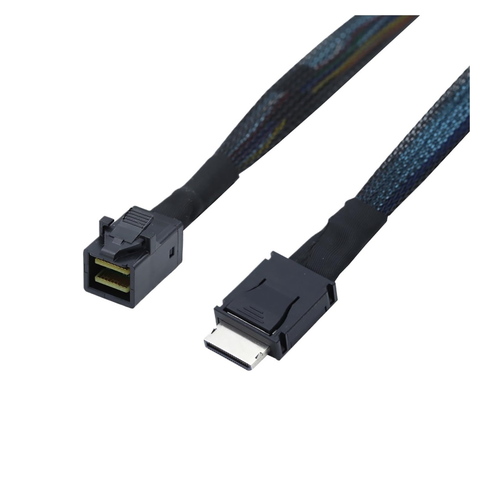 Cavo dati attivo OCuLink PCIe PCI-Express SFF-8611 4i a MI NI S*A*S HD SFF-8643 SSD da 1 m