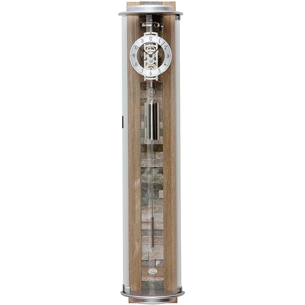 JG AMS 2724 Regulateur Regulator mit Pendel mechanisch Holz Sonoma Optik