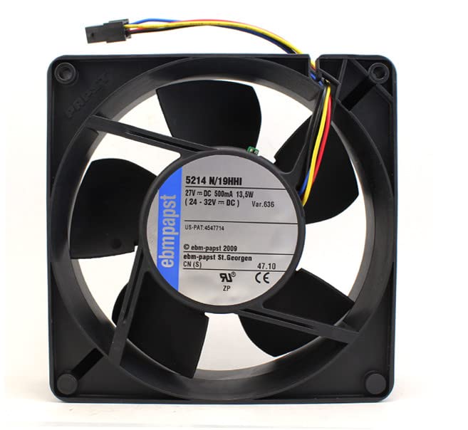 5214N/19HHI 12738 ファン 27V 13.5W 127mm 冷却ファン