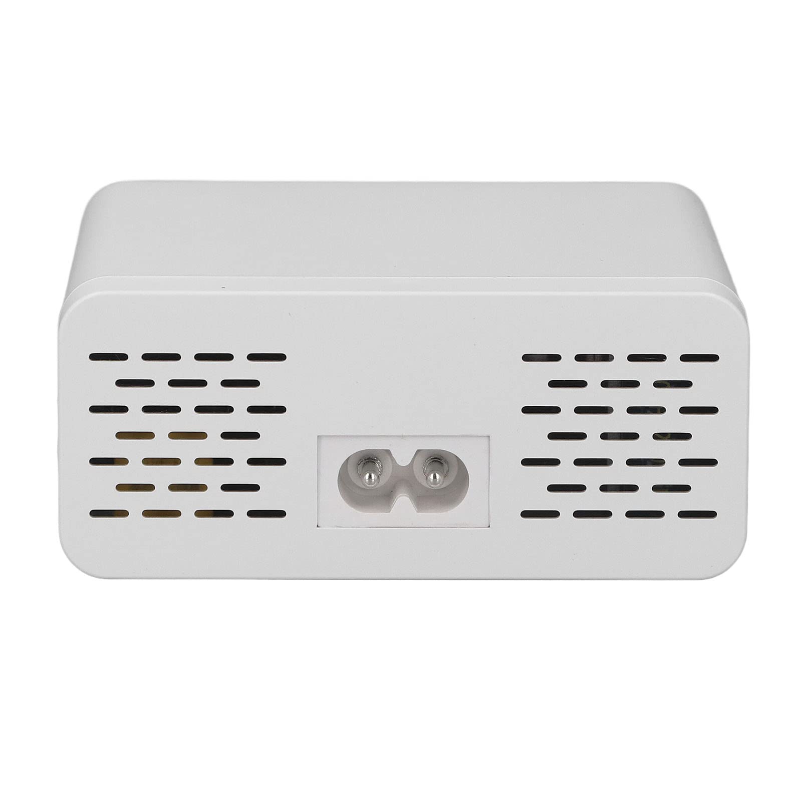Cocoarm Blocco Caricabatterie USB a 6 Porte, Display Digitale per PC ABS Testa Caricabatterie Intelligente USB CA da 110 a 240 V, Stato di Carica in Tempo Reale, Ricarica Multi Dispositivo per