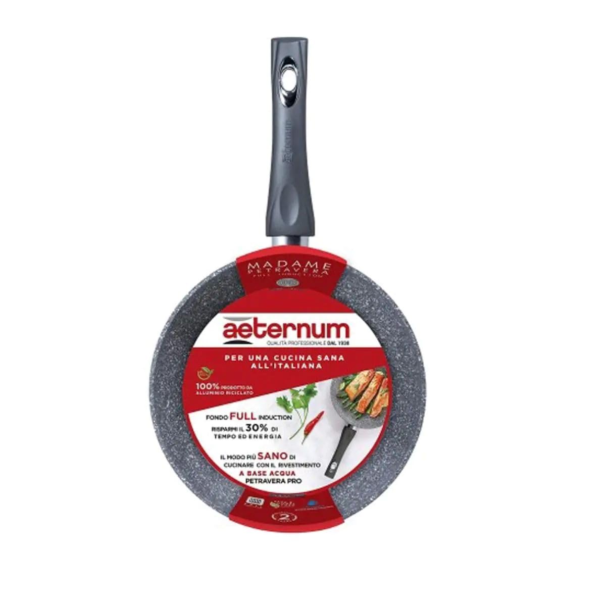 AETERNUM SALTAPASTA CM.28 L.Mad.Petra 3.0 Anche per INDUZIONE, Multicolor, One Size