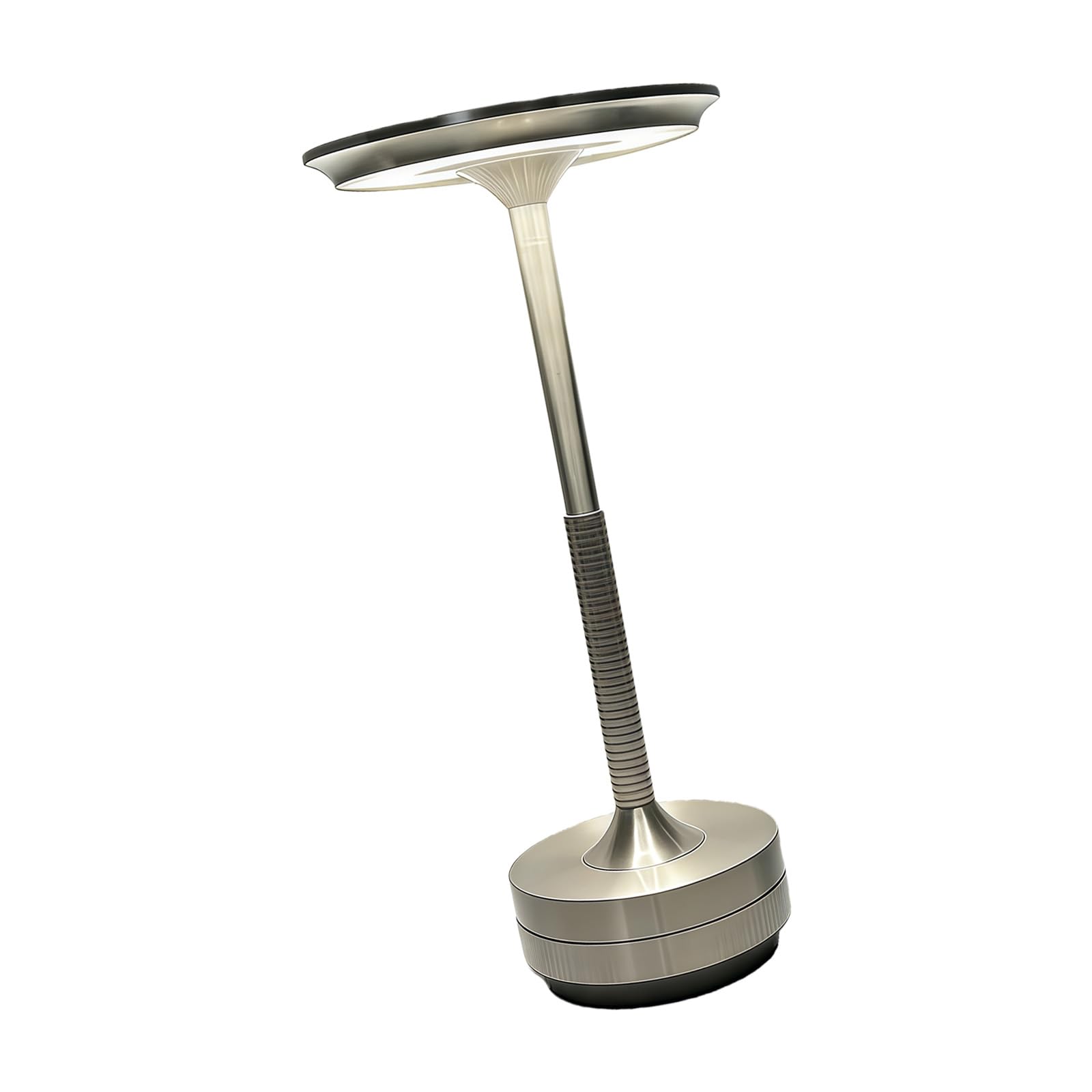 Kaeltsyn Rechargeable LED Desk Lamp Dimmable Atmospheres Light Portable Night Light Decorative Table Home Decoration Round Head