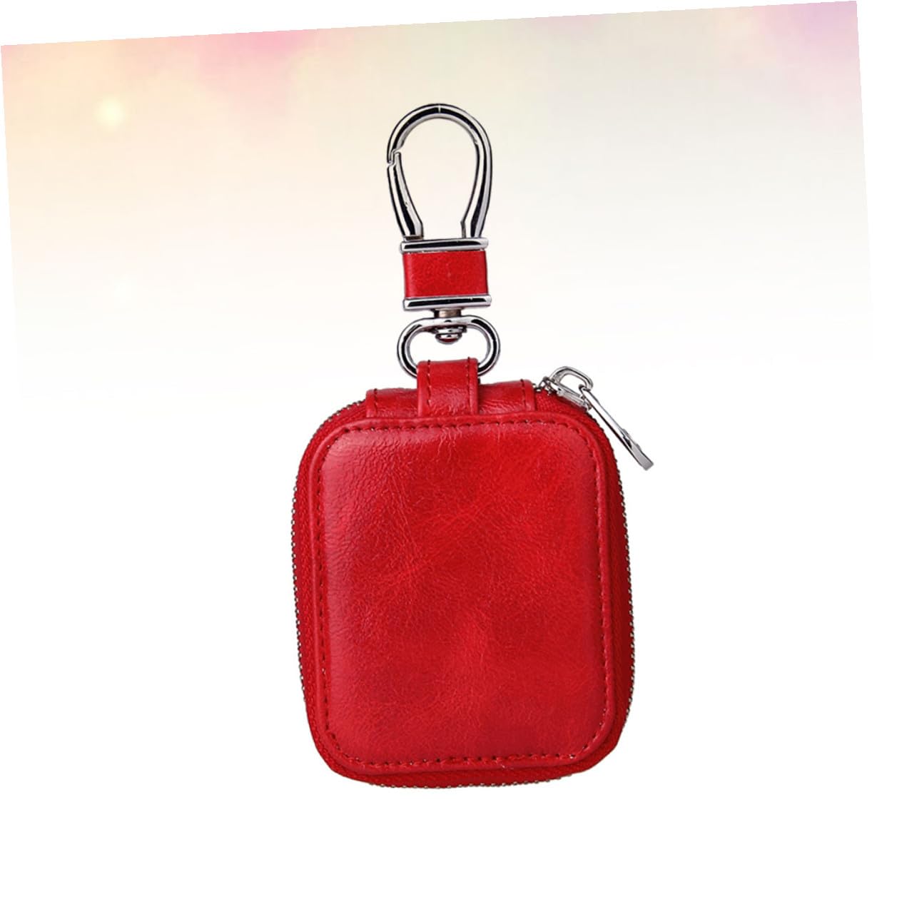 HOMSFOU 3 Piezas Caja De Auriculares Inalámbricos Estuche para Auriculares Cubierta del Auricular Caja del Auricular De La Vendimia Funda para Auriculares Inalambricos Rojo