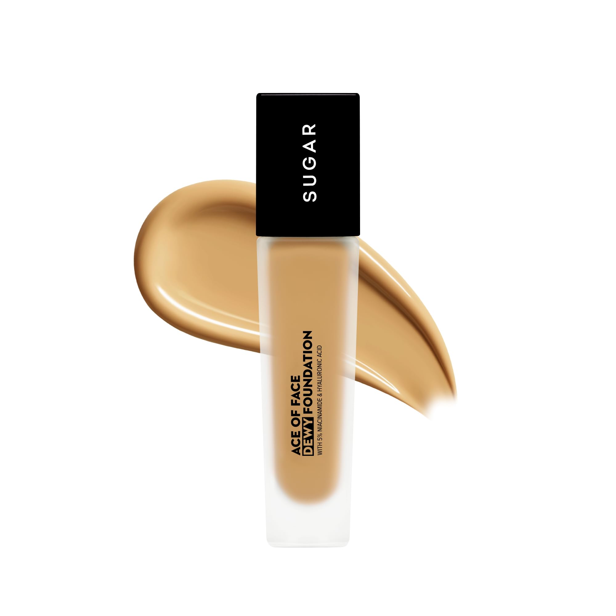 SUGAR Cosmetics Ace Of Face Full Dewy Liquid All Skin Foundation - 37 Freddo, 30 gm-image-19