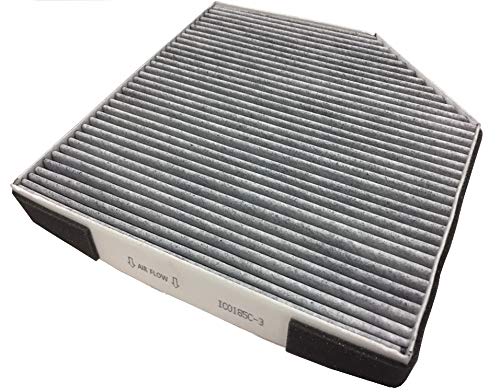 Logifact 汎用カーエアコンフィルター アウディー用 IC0185C-3 製品サイズ:253*256*35(mm) 活性炭 A6 A7 A8