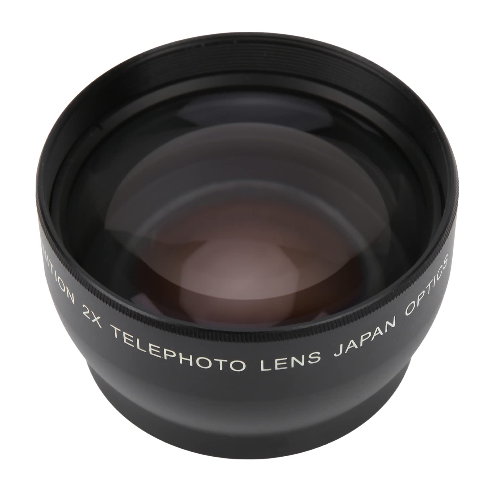 Super Teleobiettivo Ad Alta Definizione 2.0X, Obiettivo Teleobiettivo con Ingrandimento 2X da 49 Mm Filtro Obiettivo da 62 Mm Compatibile con Tutti gli Obiettivi della Fotocamera di Calibro 49 Mm