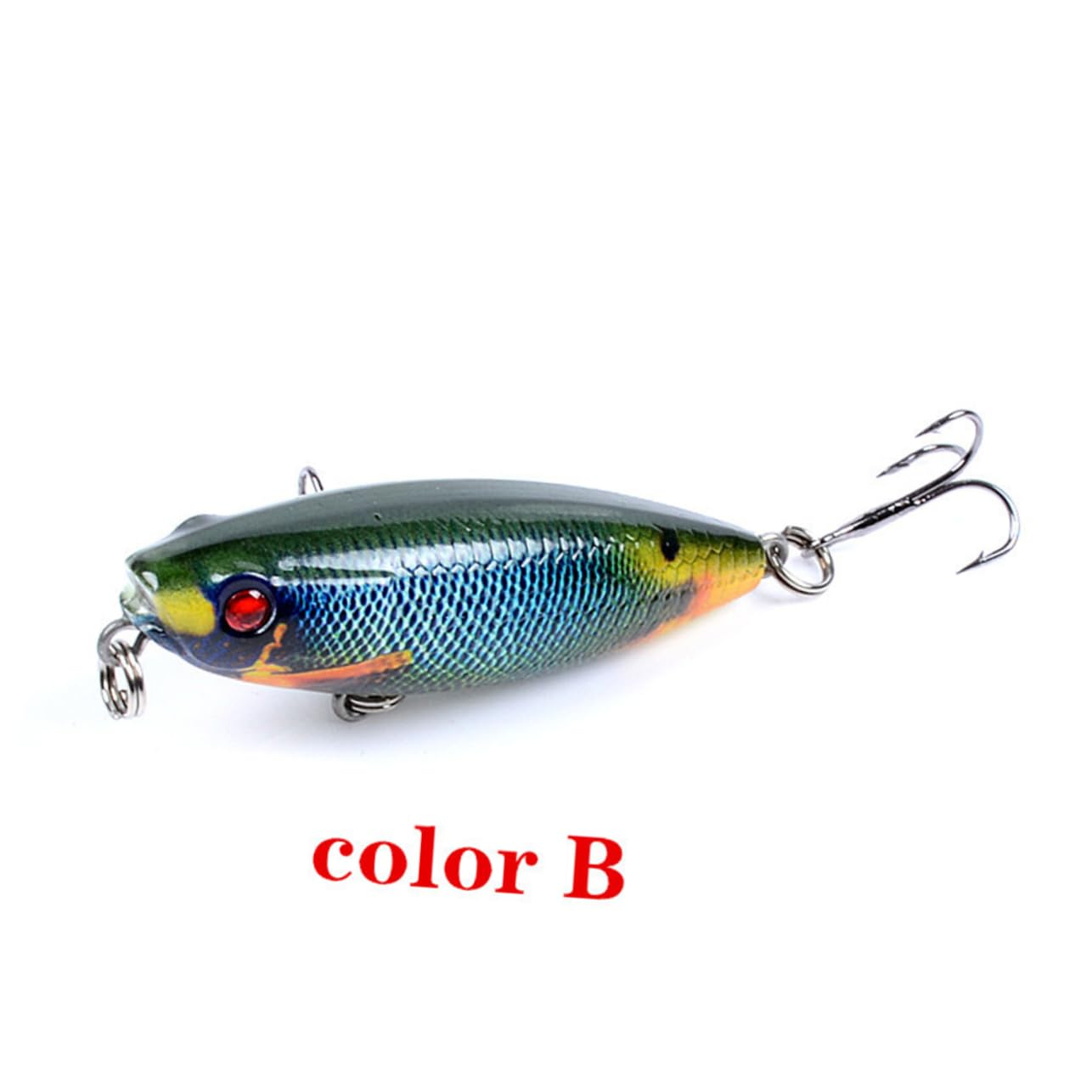 Kisangel Kit De Leurres Swimbaits Réalistes Leurre De Pêche Leurre pour Bar Leurres Matériel De Pêche Crayon Dur Appâts Flottants Appâts De Pêche