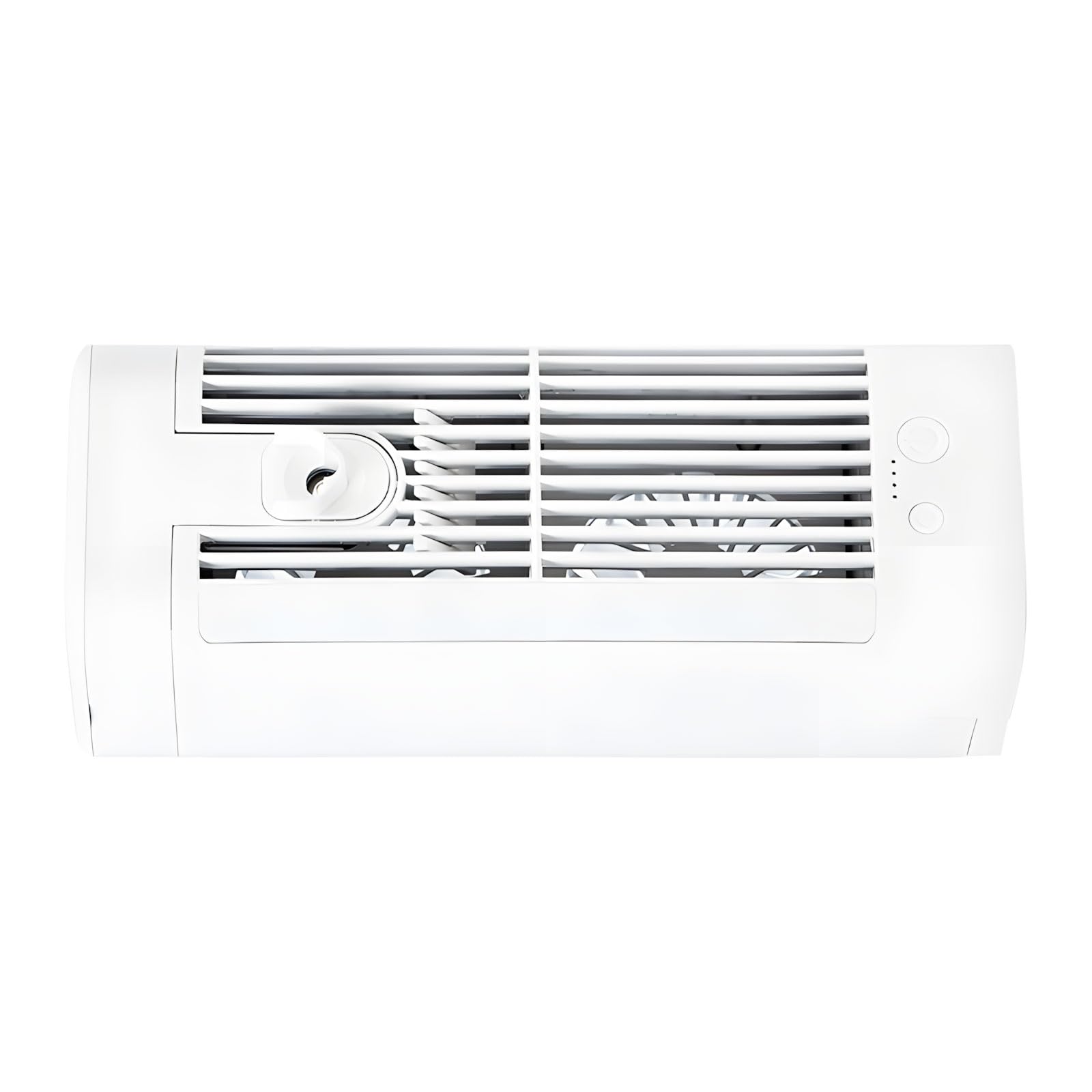 Shinlhua White Rechargeable Climate Modifying Fan With 3 Stage Adjustments And Diffusion Feature For Individual Use Fan With Fog