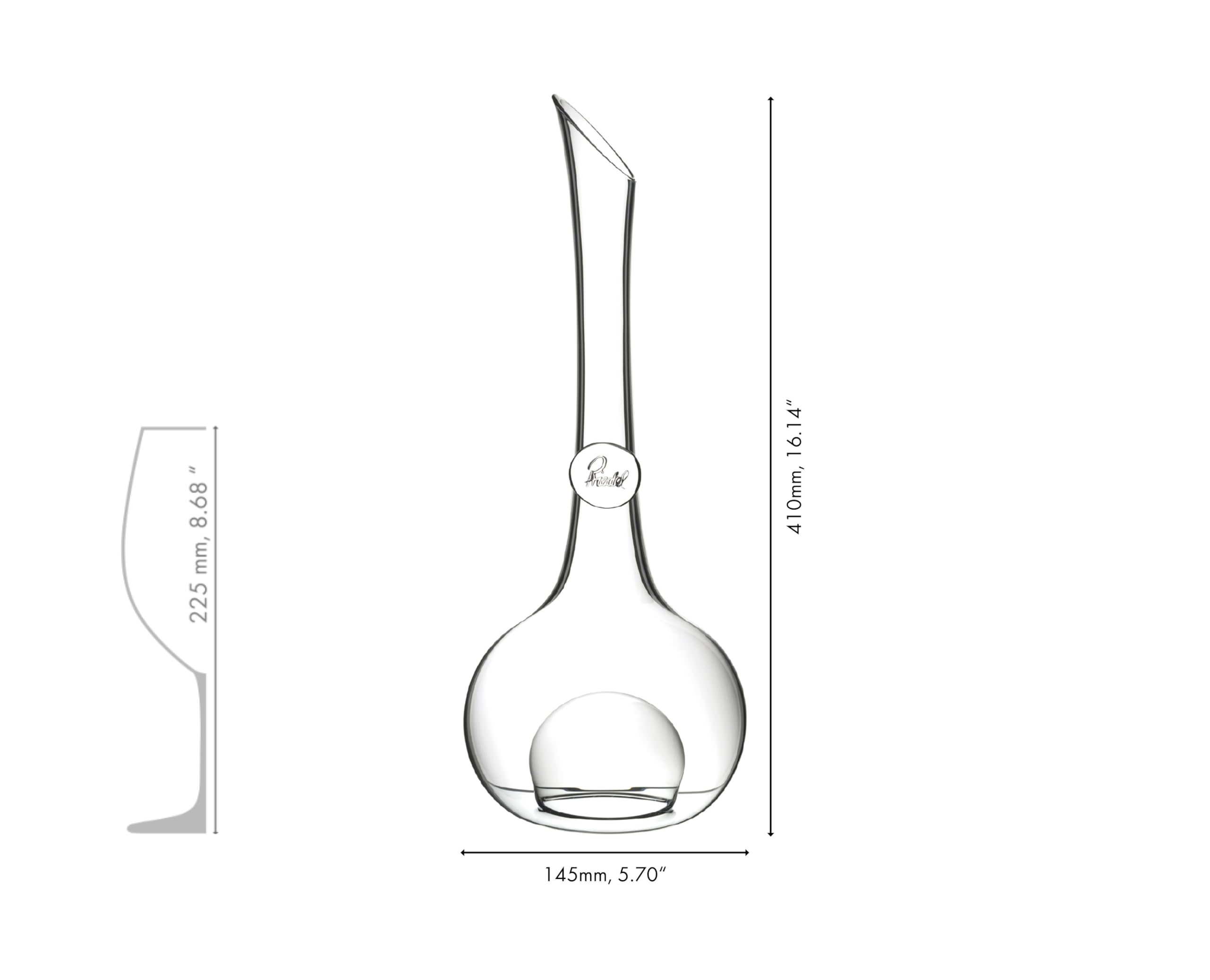 Riedel Superleggero Carafe à décanter Transparent