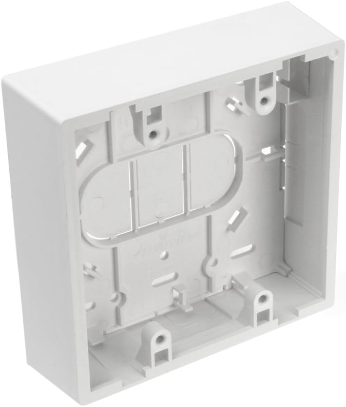 Carlon Shallow Outlet Box 20.0 Cu In Pvc 2 Gang Bulk6 Electrical