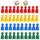 PMTFUMY 42 Piece Board Game Set with Dice and Pawns, Ultimate Family Fun Game, Ages 6+