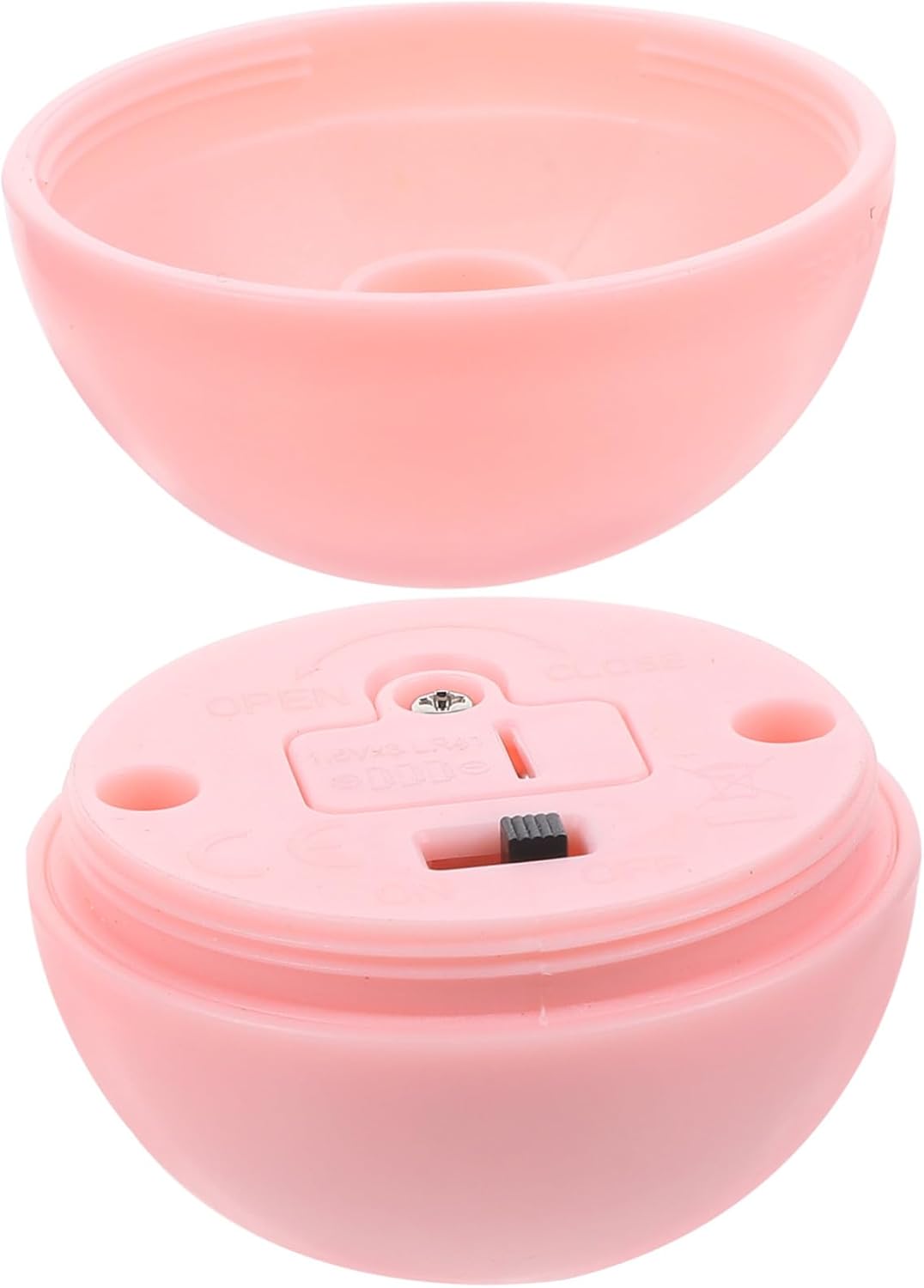 Portable Interactive Cat Ball with LED Light and Animal Sounds Compact Music Ball for Indoor Cats Safe Rounded Design for Exercise and Entertainment Pink Kitten Accessory for