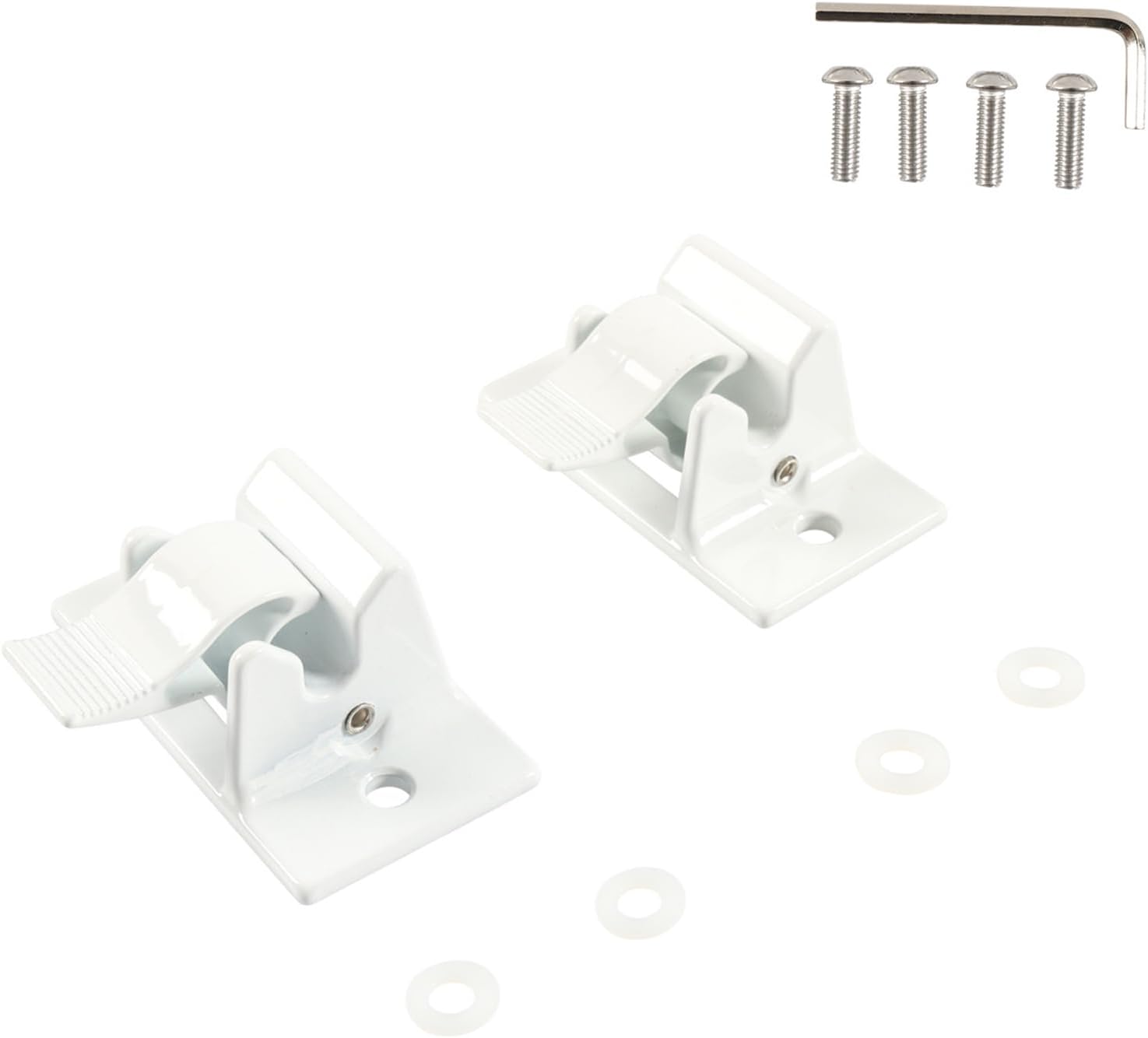 Lower Awning Arm Mount Brackets Arm Replacement Heavy Duty 1/2pcs for Trailer Outdoor Adventures Easy Install Awning Bracket